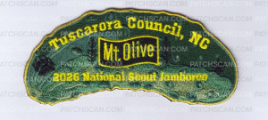 Patch Scan of Tuscarora Council Jamboree Set