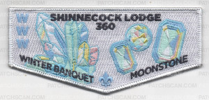 Patch Scan of SHINNECOCK WINTER BANQUET FLAP