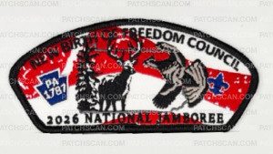 Patch Scan of NBOF 2026 Jamboree Historical Sets