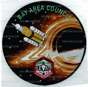 Patch Scan of 2026 National Jamboree Back Patch (PO 103823)