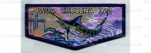 Patch Scan of 2026 National Jamboree Delegate Flap (PO 103927)
