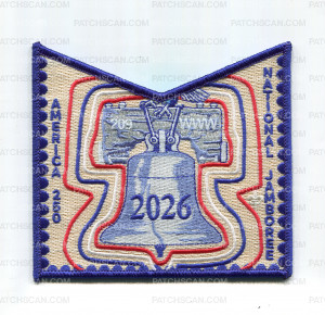 Patch Scan of 209 2026 National Jamboree pocket patch