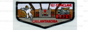 Patch Scan of G1 Conclave Flap 2025 (PO 102767)