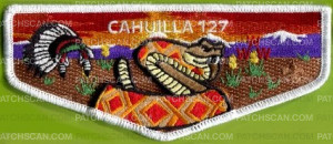 Patch Scan of Cahuilla 127 pocket flap