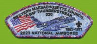 2023 NSJ Western Mass F-84F Thunderstreak (Variegated)  Western Massachusetts Council #234