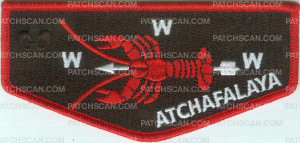 Patch Scan of ATCHAFALAYA LODGE FLAP