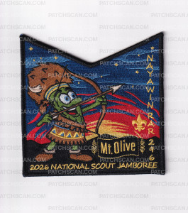 Patch Scan of Tuscarora Council Jamboree Set