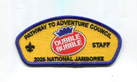 Pathway to Adventure Council 2026 NJ STAFF Dubble Bubble JSP blue border Pathway to Adventure Council #