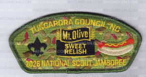 Patch Scan of Tuscarora Council Jamboree Set
