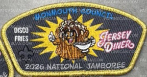 Patch Scan of Monmouth Council Jamboree Set