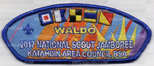Patch Scan of 2017 WALDO CSP BLUE