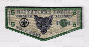 Patch Scan of Kittatinny NOAC Patch - Green Border