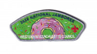 WMC National Jamboree Contingent 2026(Doughnut CSP - Silver)(Ghosted #) Western Massachusetts Council #234