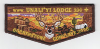 Unali'yi 236 Cornerstone Conclave 2026 flap brown border Coastal Carolina Council #550