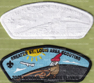 Patch Scan of 486910- Gnome helping Climber 2026 National Jamboree 