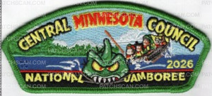 Patch Scan of CMC 26 Jamboree CSP Green