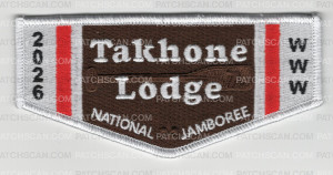 Patch Scan of Takhone Lodge 2026 National Jamboree flap