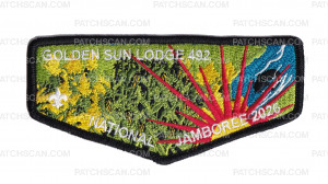 Patch Scan of Cornhusker Council Jamboree 2026 OA (Flap)