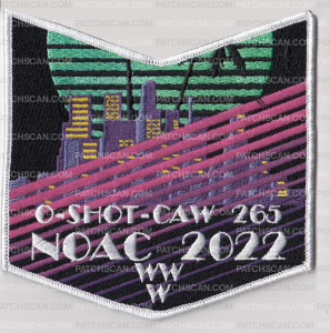 Patch Scan of O-Shot-Caw 265 NOAC Pocket Set