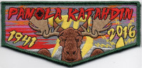 75TH PAMOLA LODGE GREEN Katahdin Area Council #216