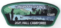 P24750A/B 2021 Fall Camporee Staff Longhouse Council