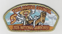 Twin Rivers Council 2026 NJ 5 JSP gold met border Twin Rivers Council #364