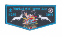 K123634 - GRAND CANYON COUNCIL - NOAC 2015 FLAP (BLUE) Grand Canyon Council #10