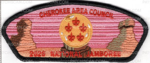 Patch Scan of CAC (OK) Pink Canyon Jambo 26