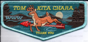 Patch Scan of Samoset Council WWW Tom Kita Chara Thank You 2018