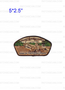 Patch Scan of Louisiana Purchase Council 2026 Jamboree (Brown/Green)