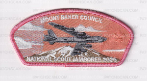 Patch Scan of Mount Baker Council Jamboree Set