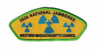WMC National Jamboree Contingent 2026(Heart of CSP - Green) Western Massachusetts Council #234