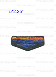 Patch Scan of Pellissippi 230 NOAC 2024 fundraiser flap