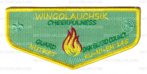 Patch Scan of KU-NI-EH Lodge Flap - Guard