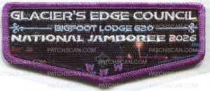 Patch Scan of GEC 2026 NATIONAL JAMBOREE LODGE FLAP