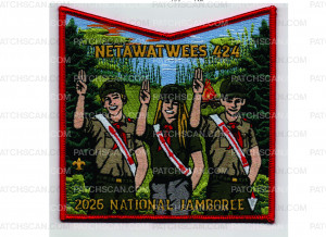 Patch Scan of 2026 National Jamboree Pocket Patch (PO 103808)