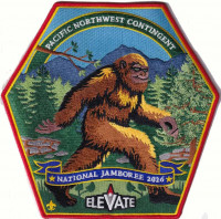 486227- Jamboree Center patch Cascade Pacific Council #492