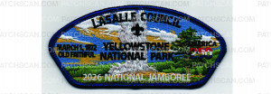 Patch Scan of 2026 National Jamboree CSP Yellowstone (PO 103456)