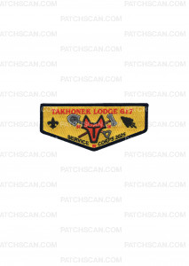 Patch Scan of Takhonek Lodge Service Corps 2025