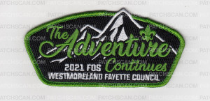 Patch Scan of The Adventure Continues 2021 FOS CSP