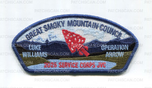 Patch Scan of Great Smoky Mountain Council Luke Williams CSP