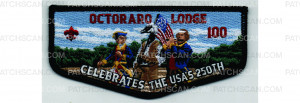 Patch Scan of Spirit of '76 Flap #2 (PO 103182)