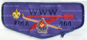 Patch Scan of 33561 - OA Kola 464 Lodge Flap