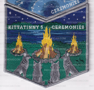 Patch Scan of Hawk Mountain Council - Kittatinny5 - Flap Set
