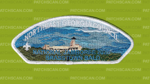 Patch Scan of Northeast Georgia Council 2026 Jamboree Set (Brasstown Bald)