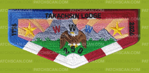 Patch Scan of Takachsin Lodge America 250(Flap/Color)