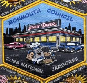 Patch Scan of Monmouth Council Jamboree Set