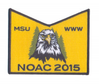 K124542 - Calcasieu Area Council - Quelqueshoe Lodge 166 NOAC Pocket (Black) Calcasieu Area Council #209