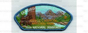 Patch Scan of 2026 National Jamboree CSP Kings Canyon (PO 103161)