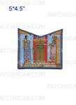 Patch Scan of 2023 NSJ Golden Sun Lodge BPiece (Navy)